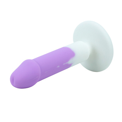 Foto 4 do produto Mini Prótese Peniana em Silicone com Glande Definida e Ventosa - Sexy Import | 12,4 x 3,3 cm | Disponível em 2 Cores