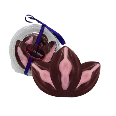Mini Vagina de Chocolate Caseiro