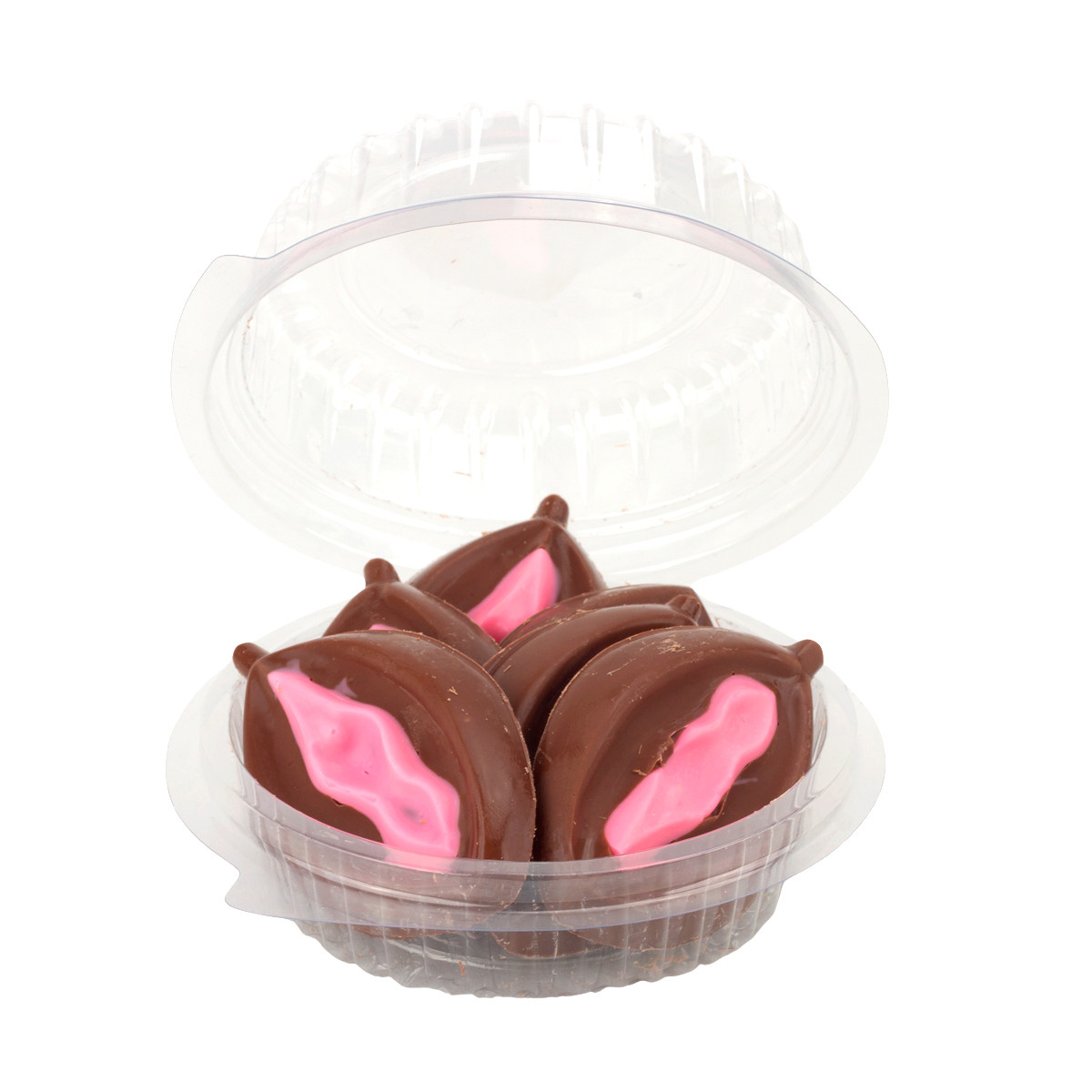 Mini Vagina de Chocolate Caseiro - Exclusiva | 6 Unidades - 3