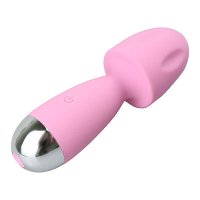 Foto 2 do produto Mini Varinha Mágica em Formato de Cogumelo com 10 Modos de Vibração e Carregamento via Cabo USB - YouVibe | Disponível em 3 Cores