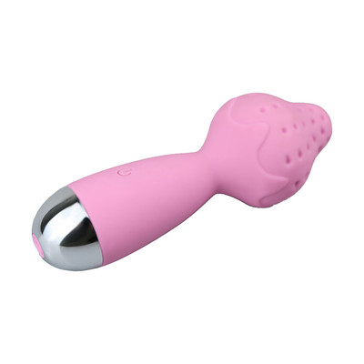 Foto 2 do produto Mini Varinha Mágica em Formato de Morango com 10 Modos de Vibração e Carregamento via Cabo USB - YouVibe | Disponível em 3 Cores