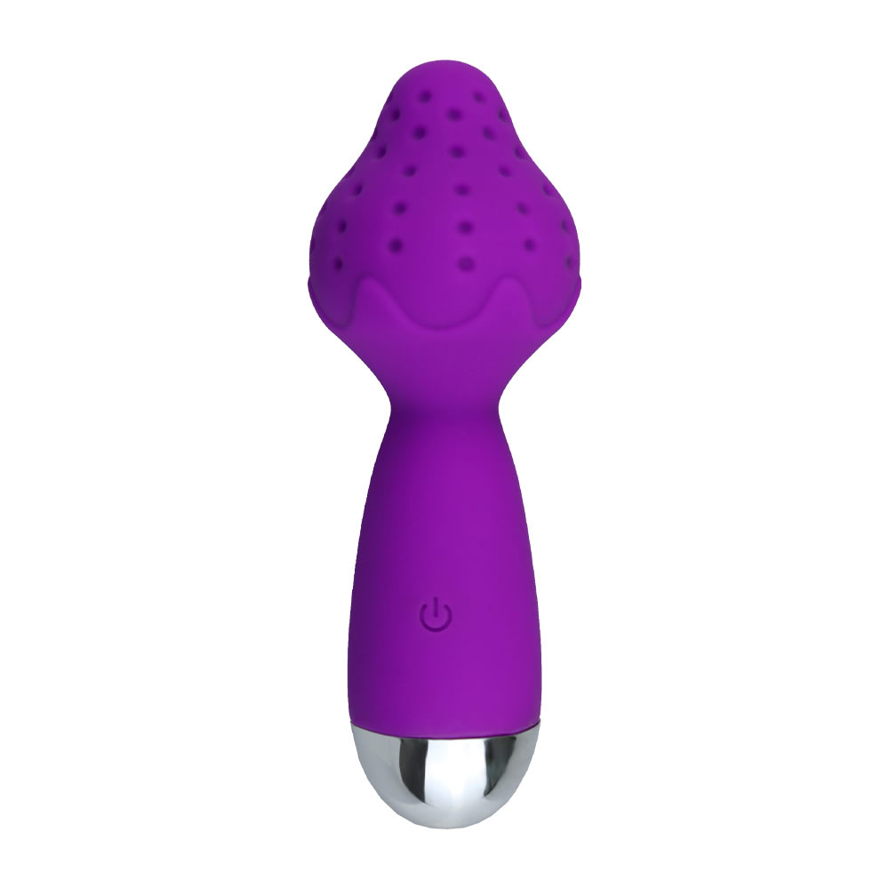 Mini Varinha Mágica em Formato de Morango com 10 Modos de Vibração e Carregamento via Cabo USB - YouVibe | Disponível em 3 Cores - 4