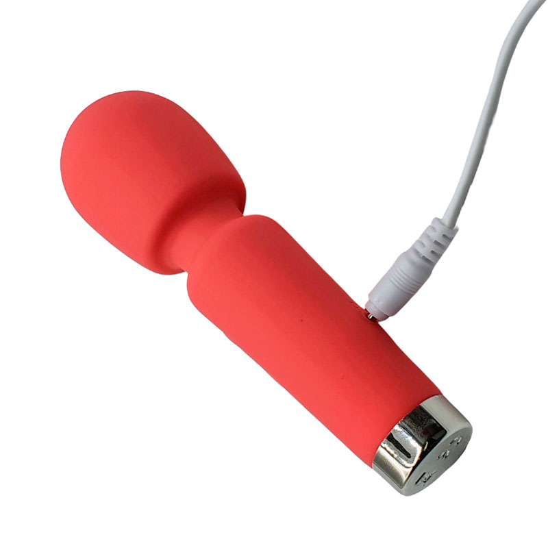 Mini Varinha Mágica Massageadora Recarregável com 16 Modos de Vibração - Vibration Vip Mix | 4,8 x 3,8 cm | Disponível em  4 Cores - 13