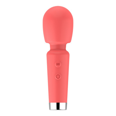 Foto 10 do produto Mini Varinha Mágica Massageadora Recarregável com 16 Modos de Vibração - Vibration Vip Mix | 4,8 x 3,8 cm | Disponível em  4 Cores