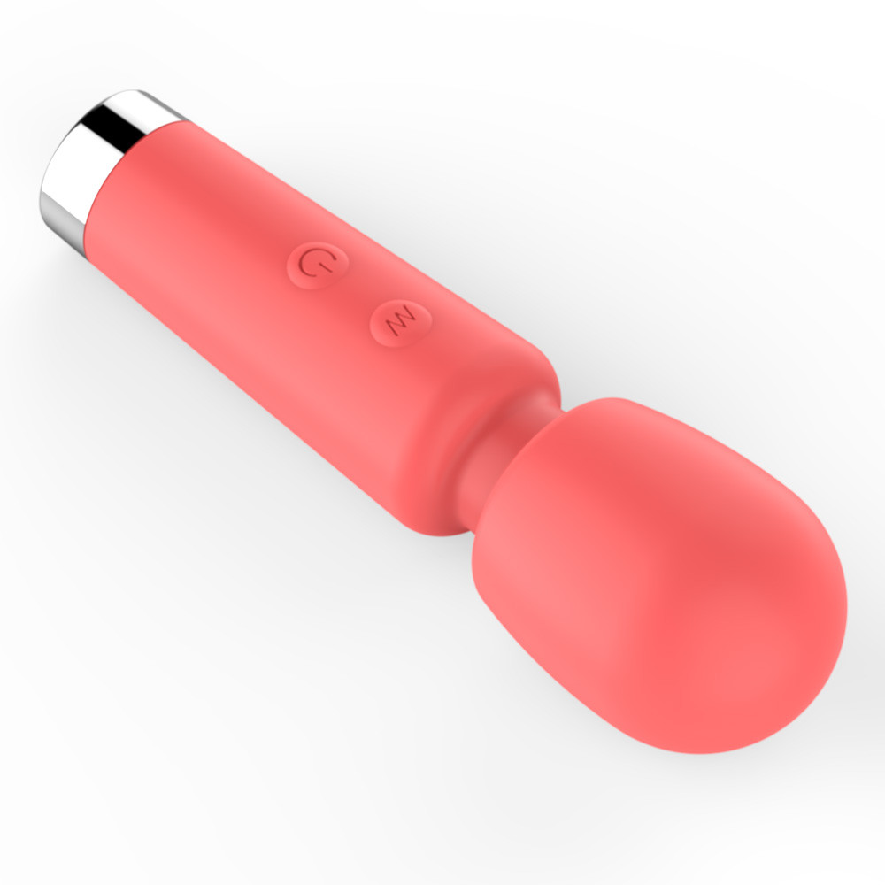 Mini Varinha Mágica Massageadora Recarregável com 16 Modos de Vibração - Vibration Vip Mix | 4,8 x 3,8 cm | Disponível em  4 Cores - 11