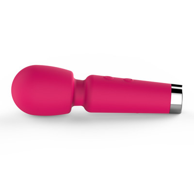 Foto 5 do produto Mini Varinha Mágica Massageadora Recarregável com 16 Modos de Vibração - Vibration Vip Mix | 4,8 x 3,8 cm | Disponível em  4 Cores