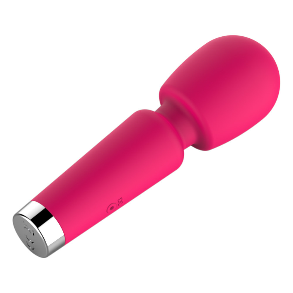 Mini Varinha Mágica Massageadora Recarregável com 16 Modos de Vibração - Vibration Vip Mix | 4,8 x 3,8 cm | Disponível em  4 Cores - 3