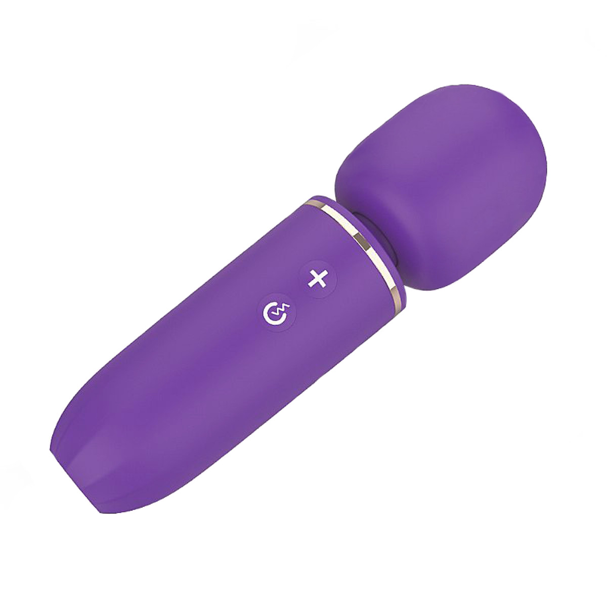 Mini Varinha Mágica Massageadora com 7 Modos de Vibração e 4 de Intensidade - Amzing Toy Walle | 16 x 4,8 cm | Disponível 2 Cores - 7