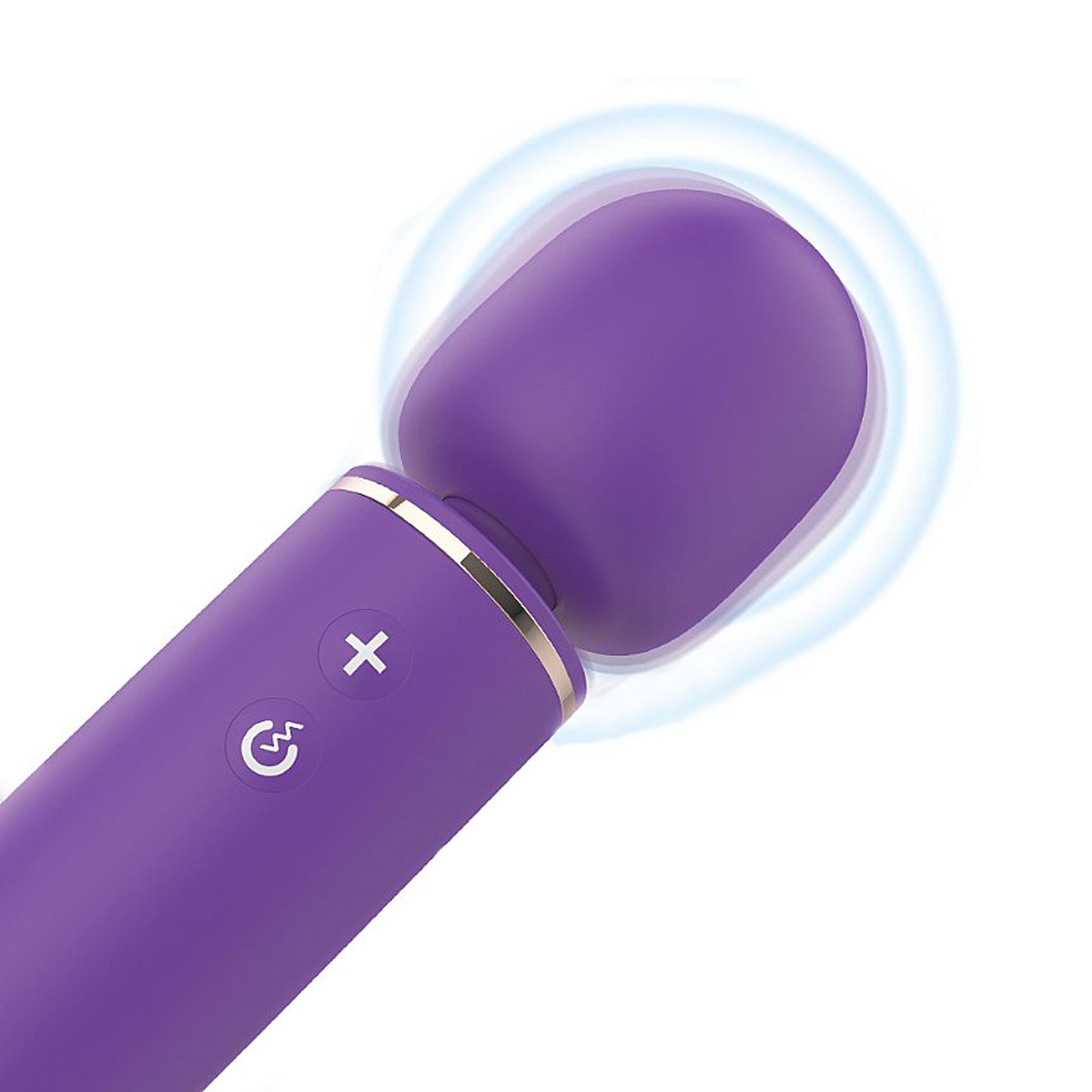 Mini Varinha Mágica Massageadora com 7 Modos de Vibração e 4 de Intensidade - Amzing Toy Walle | 16 x 4,8 cm | Disponível 2 Cores - 8