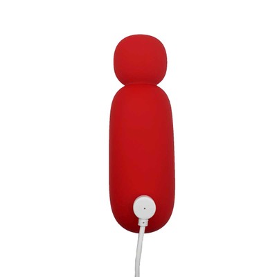 Foto 4 do produto Mini Varinha Mágica Massageadora em Silicone com 8 Níveis de Vibração, Resistência à Água e Recarregável - Youvibe | 13 x 3,8 cm