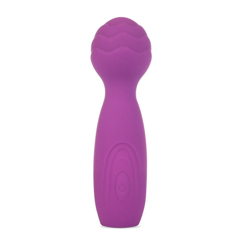 Mini Varinha Mágica em Silicone Aveludado com 10 Modos de Vibração e Carregamento via Cabo USB - Adão & Eva Essence Toys Wanderful - 2