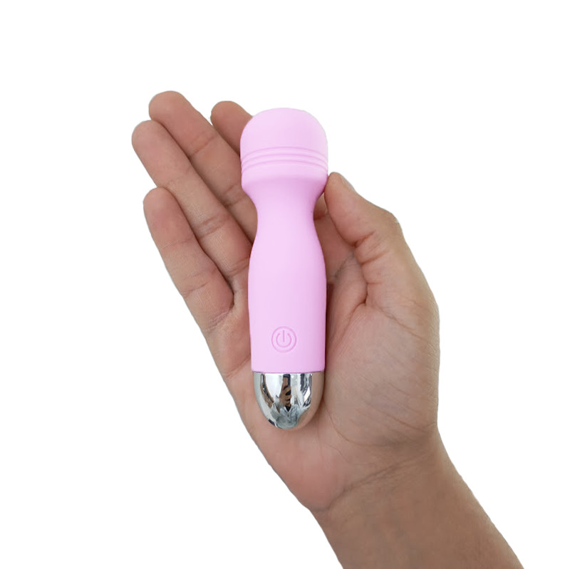 Mini Varinha Mágica em Silicone, Recarregável e 12 Modos de Vibração - Sexy Import | 12,5 x 3,3 cm | Disponível em 3 Cores - 6