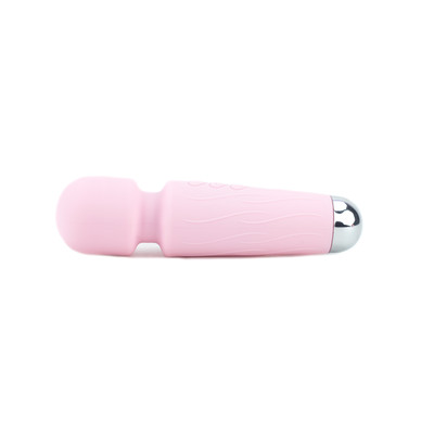 Foto 2 do produto Mini Varinha Mágica em Silicone,10 Modos de Vibração com 8 Níveis de Intensidade e Recarregável - Adão & Eva | 15 x 3,8 cm