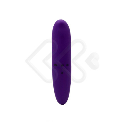 Foto 3 do produto Mini Vibrador em ABS Aveludado com Ponta Curvada Estimuladora e Vibração Única - YouVibe Ponto G | 5,2 x 2,1 cm | Disponível em 3 Cores