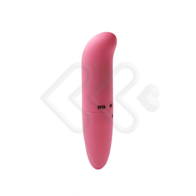 Foto 5 do produto Mini Vibrador em ABS Aveludado com Ponta Curvada Estimuladora e Vibração Única - YouVibe Ponto G | 5,2 x 2,1 cm | Disponível em 3 Cores
