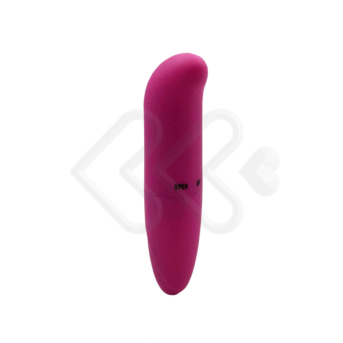 Mini Vibrador em ABS Aveludado com Ponta Curvada Estimuladora e Vibração Única - YouVibe Ponto G | 5,2 x 2,1 cm | Disponível em 3 Cores - 8