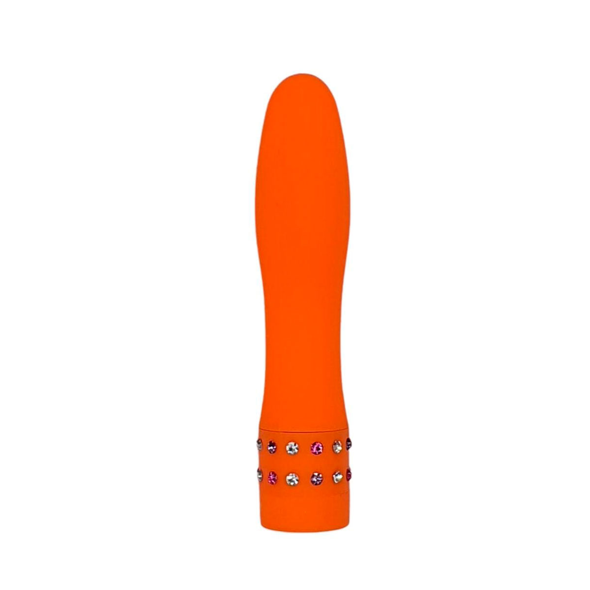 Mini Vibrador Bullet no Formato de Personal em ABS com Multivelocidade e Strass na Base - Diamond Princess | 10,5 x 2 cm | Disponível em 6 Cores - 8