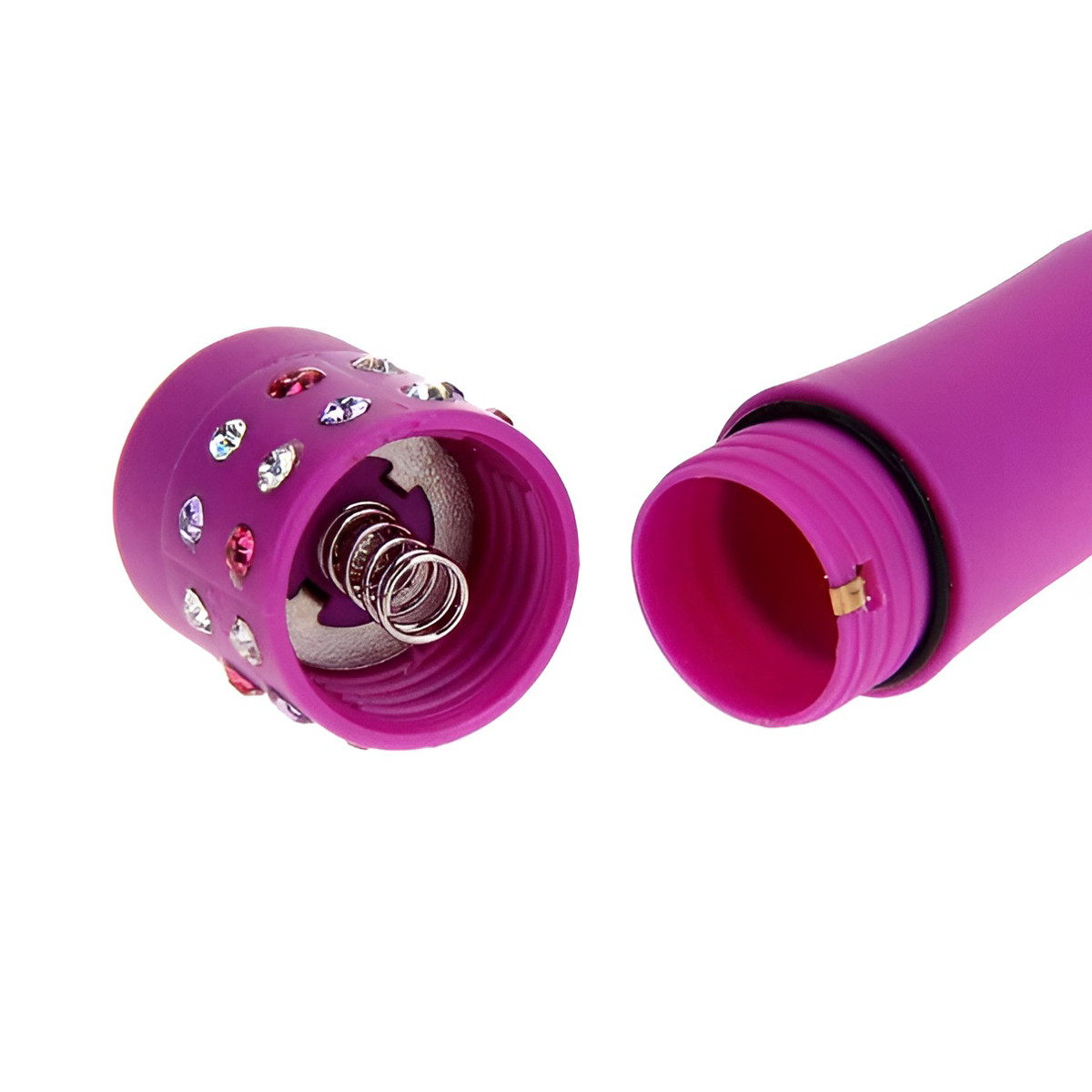 Mini Personal com Multivelocidade e Pedras Brilhantes na Base - YouVibe Diamond | 10,2 x 2,3 cm | Disponível em 3 Cores - 5