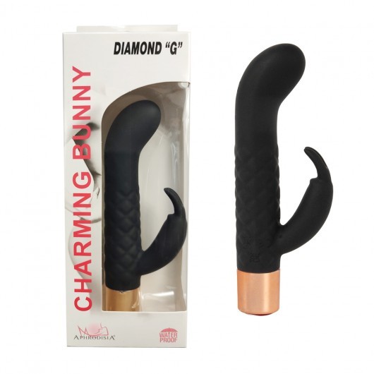 Mini Vibrador Estimulador Ponto G e Clitóris Com 7 Modos de Vibração e Carregamento Via Cabo USB - Aphodidisia Diamod G | 9,3 x 2,2 cm | Disponível em 2 Cores - 5