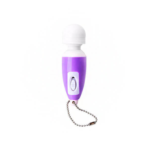 Mini Vibrador em Forma de Chaveiro com Vibração Única - Tiny Inagic Super Powered - 6,5 x 1,9 cm | Disponível em 2 Cores - 6