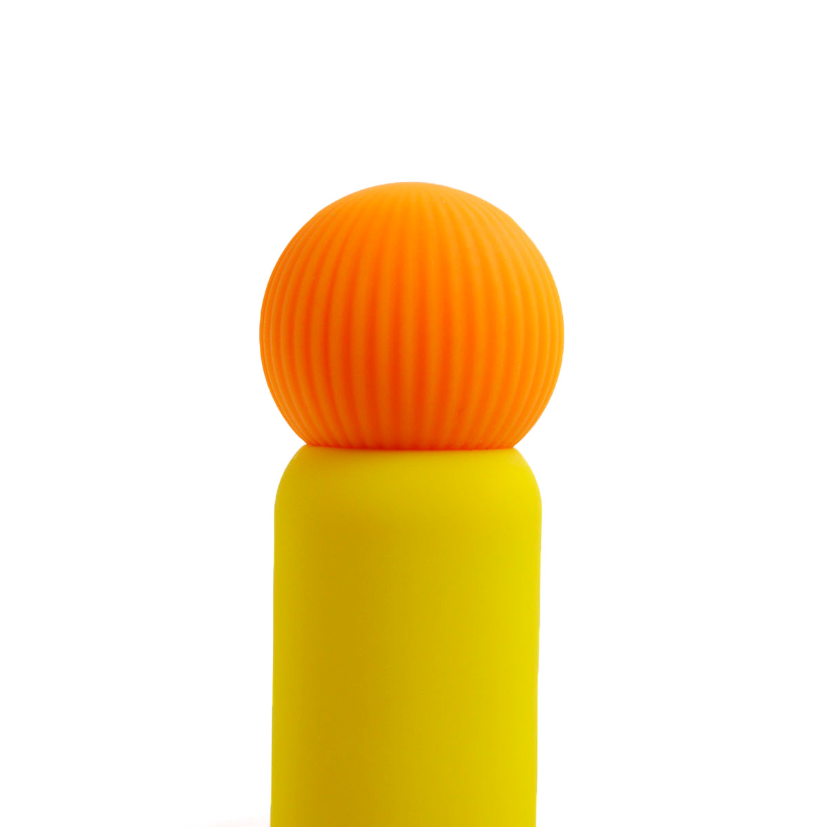 Mini Vibrador Massageador em Silicone com 10 Modos de Vibração e Carregamento via Cabo USB - Topo Toys | 12,8 x  3,1 cm - 3