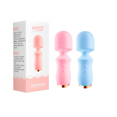 Foto 1 do produto Mini Vibrador Massageador em Silicone com 10 Modos de Vibração, Função Aquecimento e Carregamento via Cabo USB - Disponível em 2 Cores