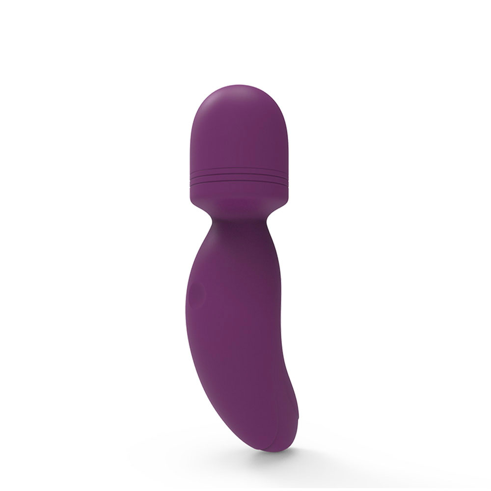Mini Vibrador Massageador em Silicone Macio com 10 Modos de Vibração, Recarregável - Vibe Vibrator | 11 x 2,9 cm | Disponível em 2 Cores - 3
