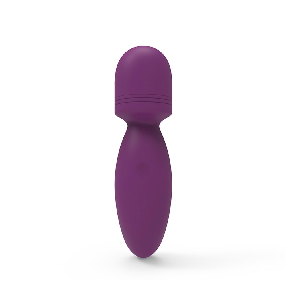 Mini Vibrador Massageador em Silicone Macio com 10 Modos de Vibração, Recarregável - Vibe Vibrator | 11 x 2,9 cm | Disponível em 2 Cores - 2