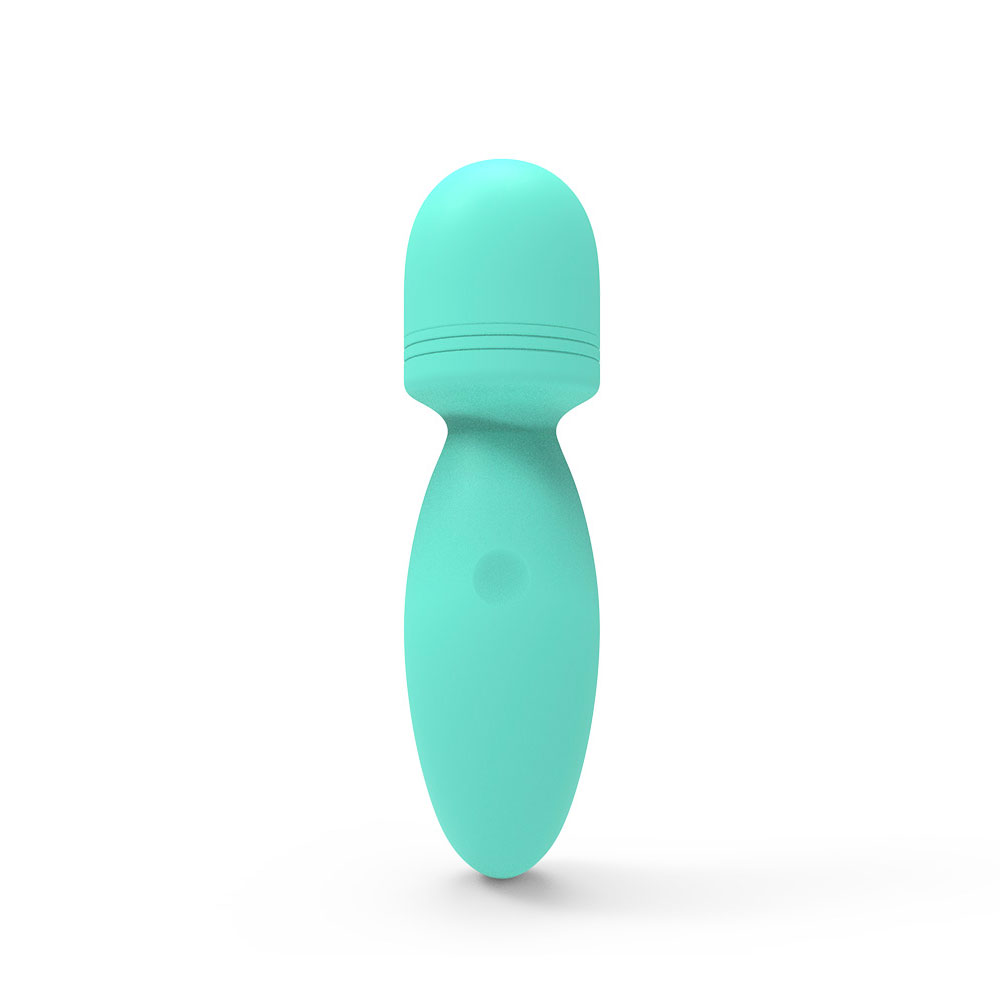 Mini Vibrador Massageador em Silicone Macio com 10 Modos de Vibração, Recarregável - Vibe Vibrator | 11 x 2,9 cm | Disponível em 2 Cores - 11