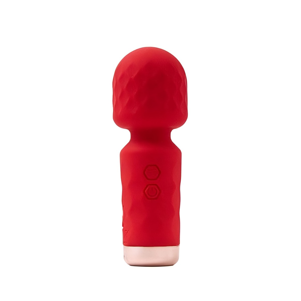 Mini Vibrador Massageador em Silicone com Texturas, 10 Modos de Vibração e Recarregável via USB - Hero | 11,5 x 3,9 cm | Disponível em 5 Cores - 14
