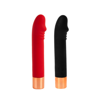 Mini Vibrador Com Ponta em Formato de Glande, 7 Modos de Vibração e Recarregável - Aphrodisia Dick | 11,8 x 2,2 cm | Disponível em 2 Cores