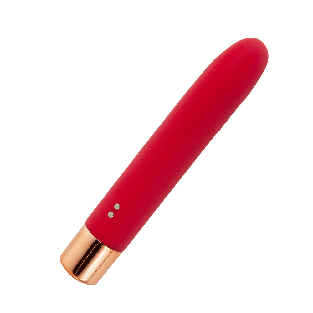 Mini Vibrador Com Ponta em Formato de Glande, 7 Modos de Vibração e Recarregável - Aphrodisia Dick | 11,8 x 2,2 cm | Disponível em 2 Cores - 5