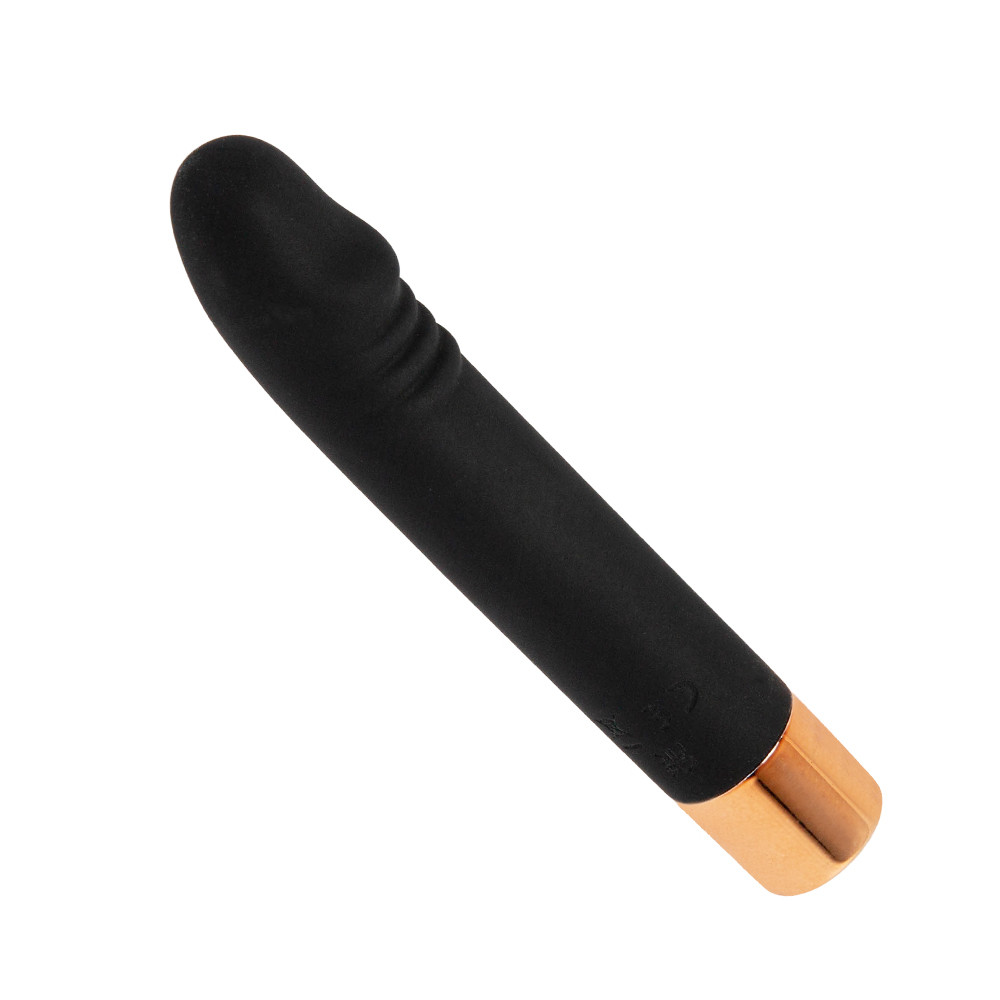 Mini Vibrador Com Ponta em Formato de Glande, 7 Modos de Vibração e Recarregável - Aphrodisia Dick | 11,8 x 2,2 cm | Disponível em 2 Cores - 3
