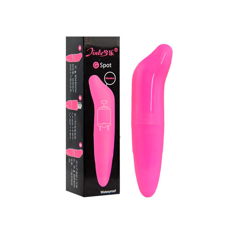 Mini Vibrador de Ponto G em Forma de Golfinho com Vibração Única - Jinle G Spot | 7,5 x 2,5 cm | Disponível em 3 Cores - 9
