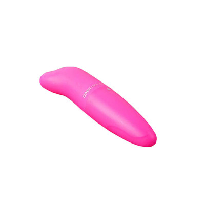 Foto 3 do produto Mini Vibrador de Ponto G em Forma de Golfinho com Vibração Única - Jinle G Spot | 5,5 x 2,5 cm | Cor: Pink