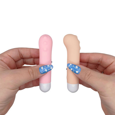 Mini Vibrador Ponto G de Toque Suave, 10 Modos de Vibrações e Recarregável - Lilo Bullet Series | Disponível em 2 Cores