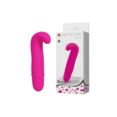 Foto 6 do produto Mini Vibrador Ponto G em Soft Touch com 10 Modos de Vibração - Pretty Love Dana - 7 x 2 cm | Disponível em 2 Cores