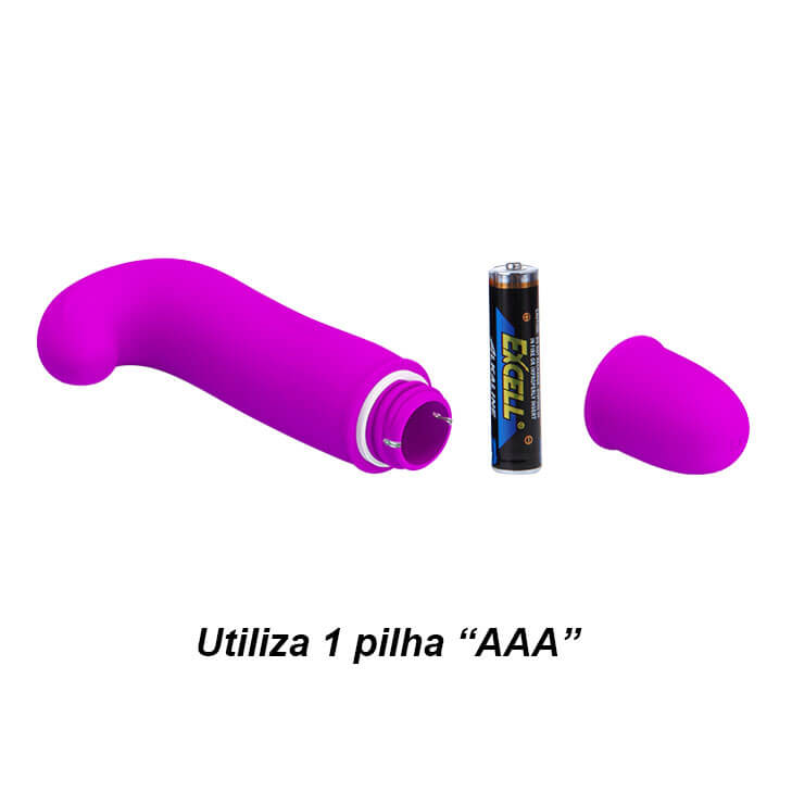 Mini Vibrador Ponto G em Soft Touch com 10 Modos de Vibração - Pretty Love Dana - 7 x 2 cm | Disponível em 2 Cores - 4