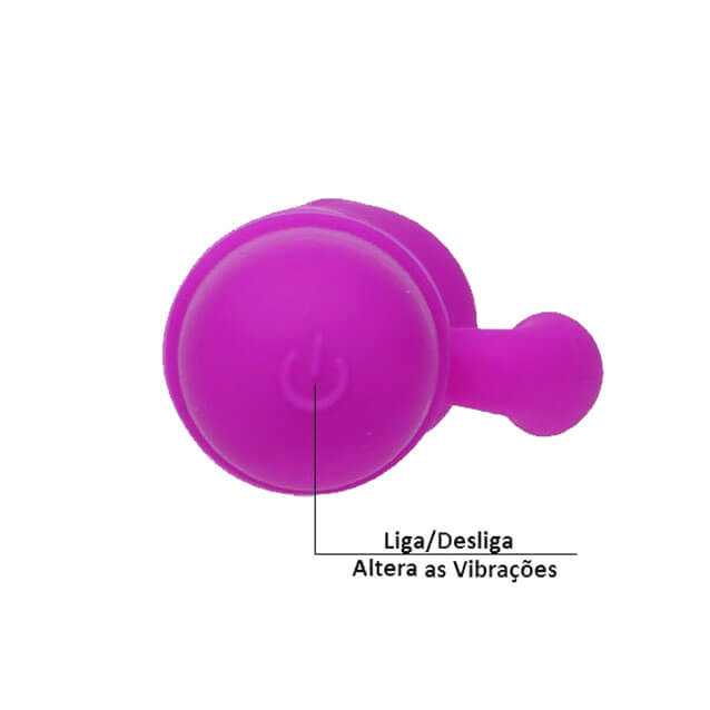 Mini Vibrador de Ponto G em Soft Touch com Estimulador Clitoriano, 10 Modos de Vibração e Resistência a Água - Pretty Love Arnd | 11,5 x 2,5 cm | Disponível em 2 Cores - 7