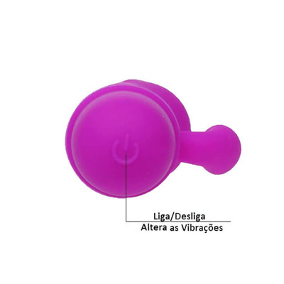 Foto 7 do produto Mini Vibrador de Ponto G em Soft Touch com Estimulador Clitoriano, 10 Modos de Vibração e Resistência a Água - Pretty Love Arnd | 11,5 x 2,5 cm | Disponível em 2 Cores