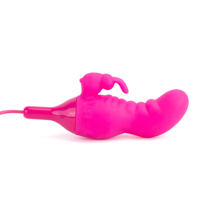 Foto 3 do produto Mini Vibrador Rabbit de Ponto G e Clitóris com 10 Modos de Vibração e Controle Remoto com Fio - Motive Vibrator Bunny | 8 x 3,3 cm