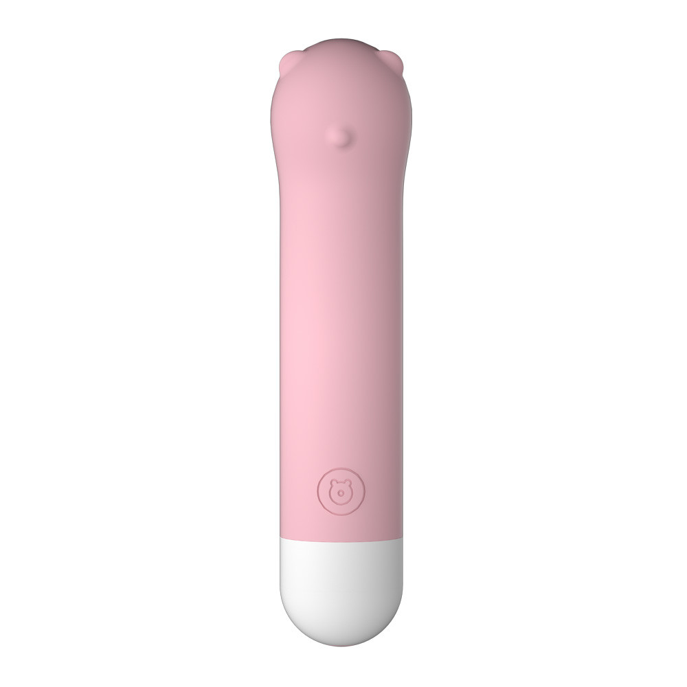 Mini Vibrador Recarregável de Toque Suave, Carinha de Urso e 10 Modos de Vibrações - Lilo Bullet Series | Disponível em 2 Cores - 2