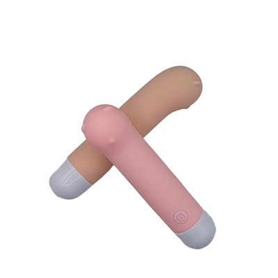 Foto 4 do produto Mini Vibrador Recarregável de Toque Suave, Carinha de Urso e 10 Modos de Vibrações - Lilo Bullet Series | Disponível em 2 Cores