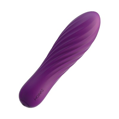 Foto 3 do produto Mini Vibrador em Silicone com 10 Modos de Vibração, Resistente à Água e Recarregável - Svakom Tulip | Disponível em 2 Cores