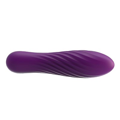 Foto 4 do produto Mini Vibrador em Silicone com 10 Modos de Vibração, Resistente à Água e Recarregável - Svakom Tulip | Disponível em 2 Cores