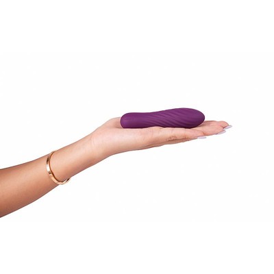 Foto 5 do produto Mini Vibrador em Silicone com 10 Modos de Vibração, Resistente à Água e Recarregável - Svakom Tulip | Disponível em 2 Cores