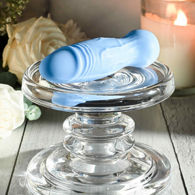 Foto 3 do produto Mini Vibrador em Silicone com Glande, Veias e 11 Modos de Vibrações - Gender X Lil Buddy | 7,8 x 3 cm