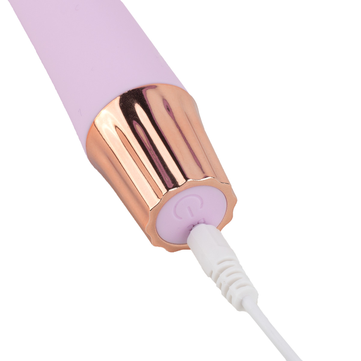 Mini Vibrador em Silicone com Ponta Chanfrada, 10 Modos de Vibrações e Cabo USB - We Love Finger Wand | 8,7 x 2,8 cm - 4