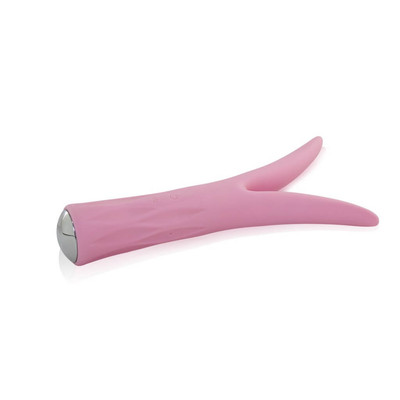 Foto 3 do produto Miqi - Vibrador Ponta Dupla Recarregável com 7 Modos de Vibrações, à Prova D'Água17 X 4 CM
