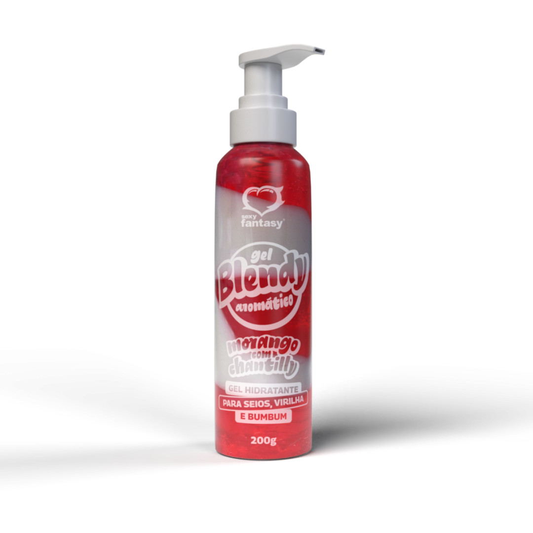 Mix de Gel e Creme Para Seios, Virilha e Bumbum - Sexy Fantasy Blendy | 200 ml | Disponível em 3 Aromas - 3